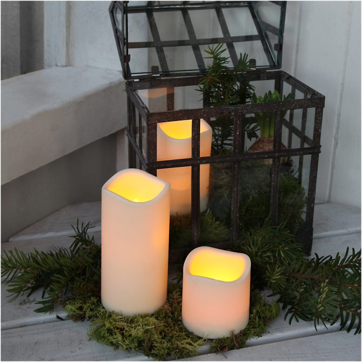 LED Bloklys Paul Beige Star Trading – billede 25
