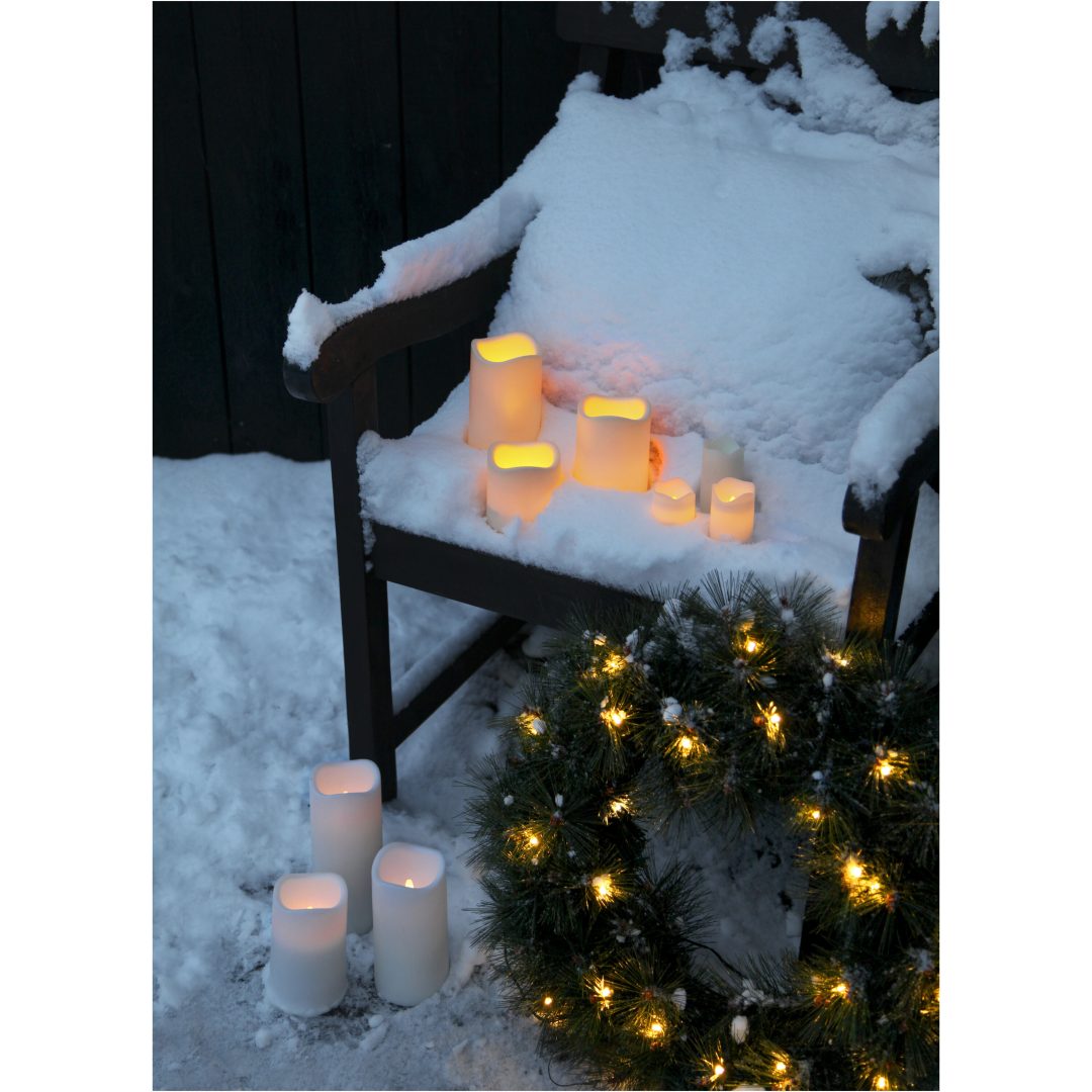 LED Bloklys Paul Beige Star Trading – billede 21