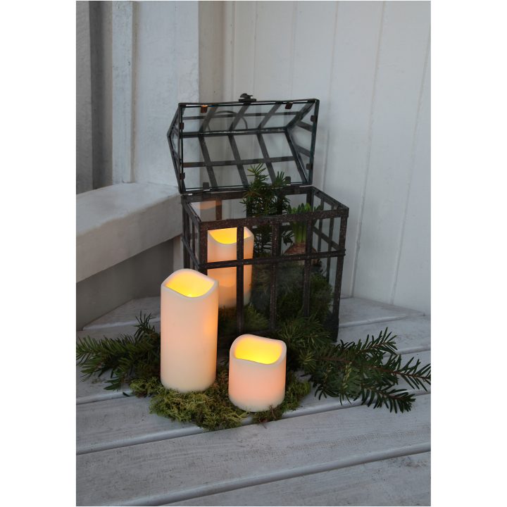 LED Bloklys Paul Beige Star Trading – billede 16