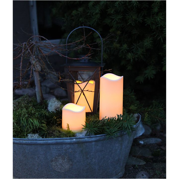 LED Bloklys Paul Beige Star Trading – billede 13