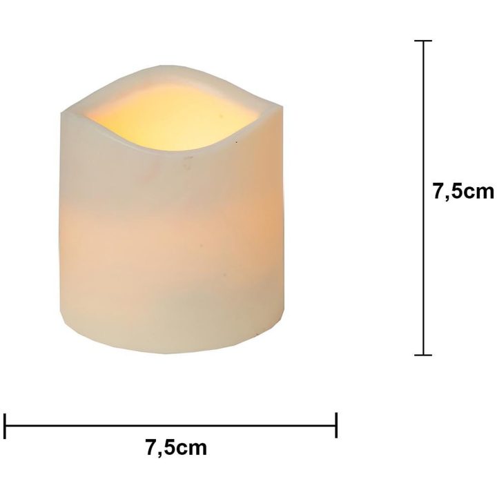 LED Bloklys Paul Beige Star Trading – billede 8