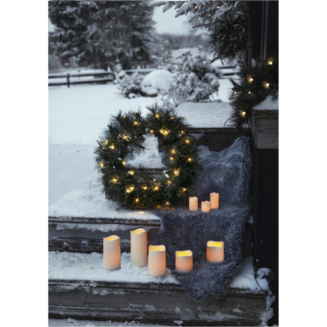 LED Bloklys Paul Beige Star Trading – billede 6