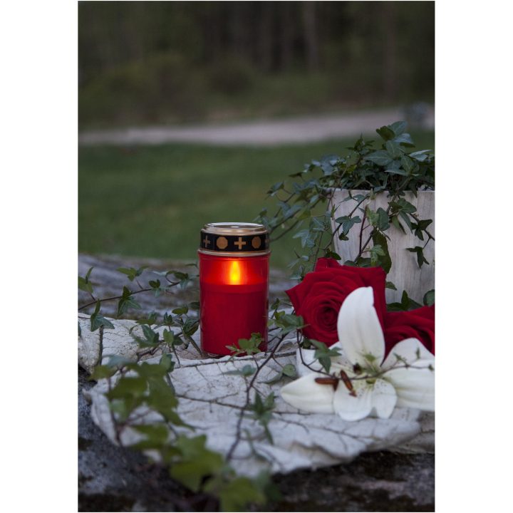 LED Gravlys Serene Rød Star Trading – billede 5