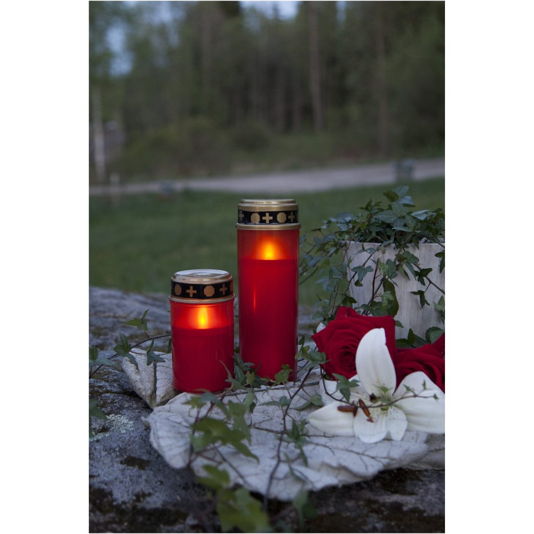 LED Gravlys Serene Rød Star Trading – billede 4