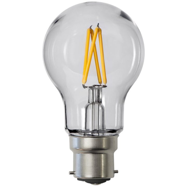 LED-lampa B22 A55 Outdoor Lighting Transparent Star Trading – billede 3