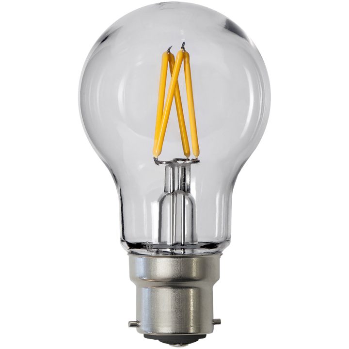 LED-lampa B22 A55 Outdoor Lighting Transparent Star Trading – billede 6
