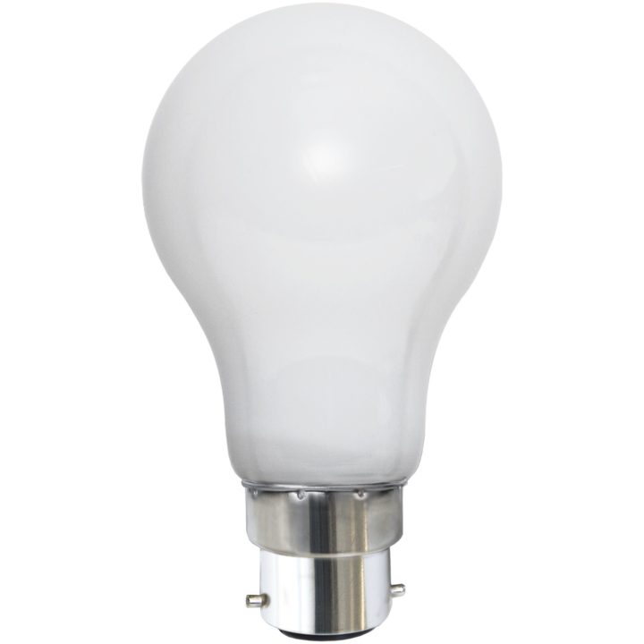 LED-lampa B22 Normal Opaque Filament RA90 Opal Star Trading – billede 4