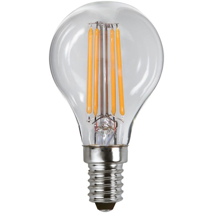 LED-lampa E14 Klot Clear 3-step memory Transparent Star Trading – billede 4