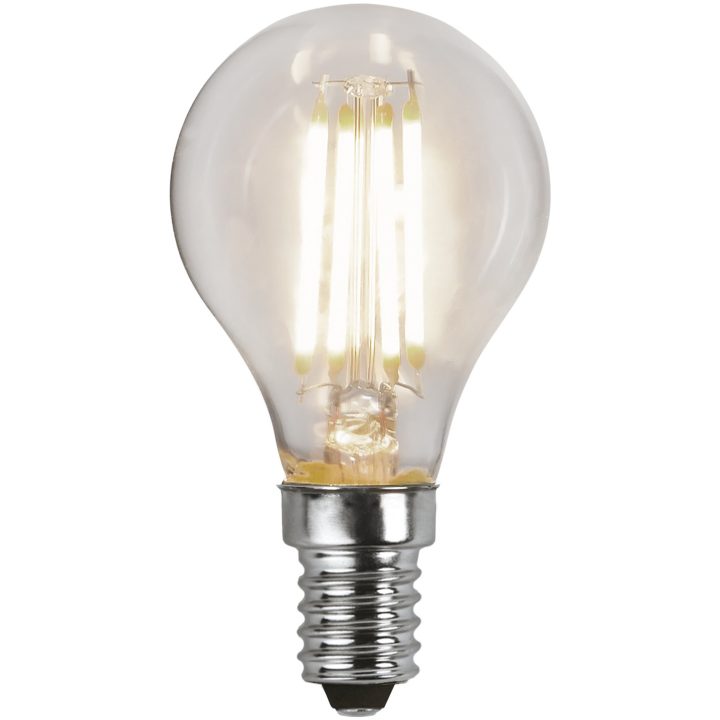 LED-lampa E14 Klot Clear 3-step memory Transparent Star Trading – billede 6
