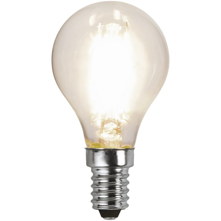 LED-lampa E14 Klot Clear 3-step memory Transparent Star Trading – billede 7