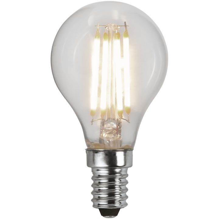 LED-lampa E14 Klot Clear 3-step memory Transparent Star Trading – billede 8