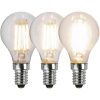 LED-lampa E14 Klot Clear 3-step memory Transparent Star Trading – miniature 1