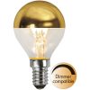 LED-lampa E14 Klot Top Coated Guld Star Trading – miniature 1