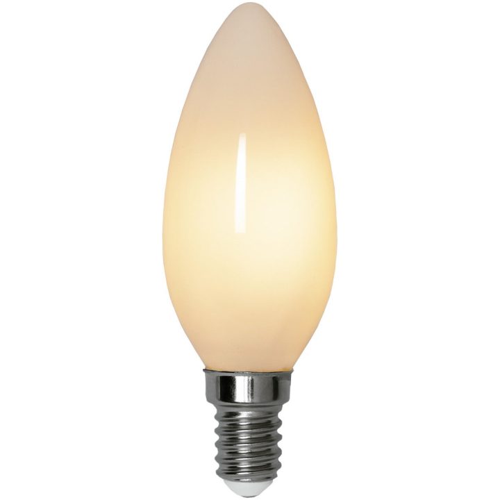 LED-lampa E14 Kron Opaque fil RA90 3-step memo Opal Star Trading – billede 3