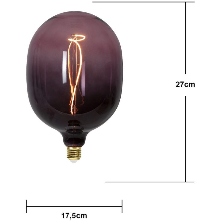LED-lampa E27 C150 ColourMix Rosa Star Trading – billede 5