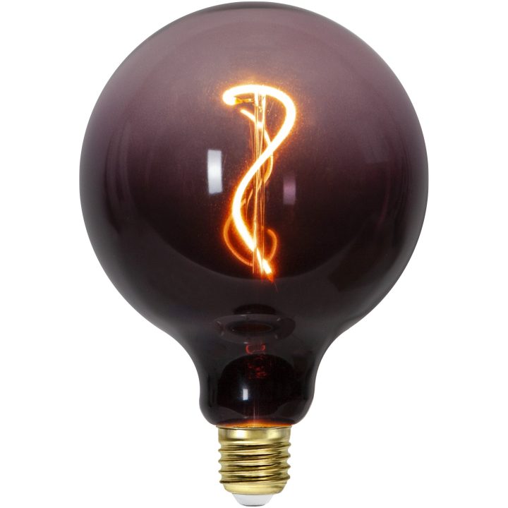 LED-lampa E27 G125 ColourMix Rosa Star Trading – billede 3
