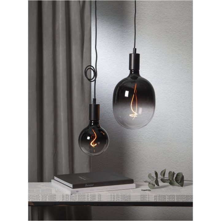 LED-lampa E27 G125 ColourMix Svart Star Trading – billede 9
