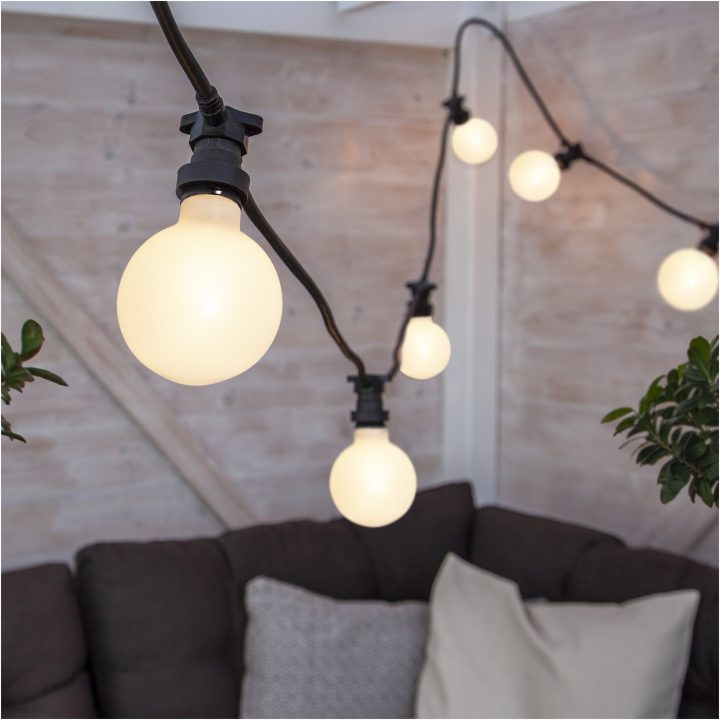 LED-lampa E27 G95 Outdoor Lighting Opal Star Trading – billede 5