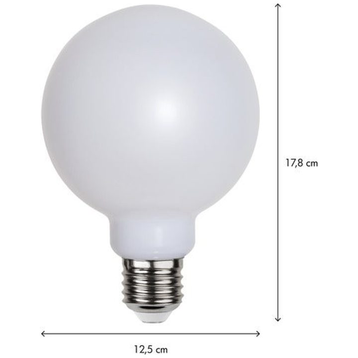 LED-lampa E27 G95 Outdoor Lighting Opal Star Trading – billede 3