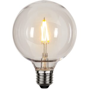 LED-lampa E27 G95 Outdoor Lighting Transparent Star Trading