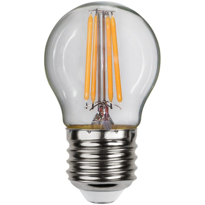 LED-lampa E27 Klot Clear 3-step memory Transparent Star Trading – billede 2