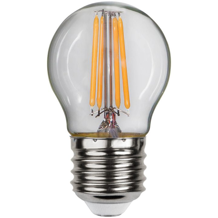 LED-lampa E27 Klot Clear 3-step memory Transparent Star Trading – billede 9
