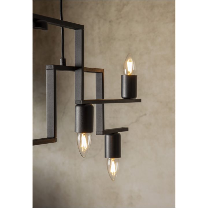 LED-lampa E27 Kron Clear Transparent Star Trading – billede 9