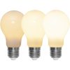 LED-lampa E27 Opaque Fil RA90 3-step Memo Opal Star Trading – miniature 1