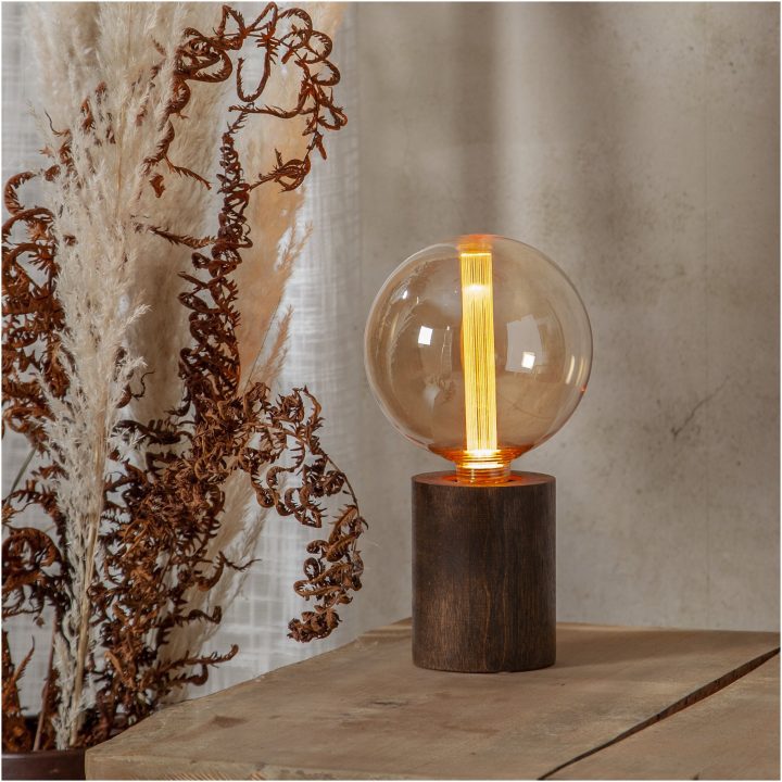 LED-lampa New Generation Classic Mood Glob E27 Bärnsten Star Trading – billede 8