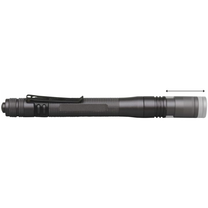 LED-lommelygte med zoom, 130lm MALMBERGS – billede 2