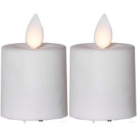 LED Lys 2-pak M-Twinkle Hvid Star Trading