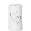 LED Lys Flamme Heart STAR TRADING – miniature 1