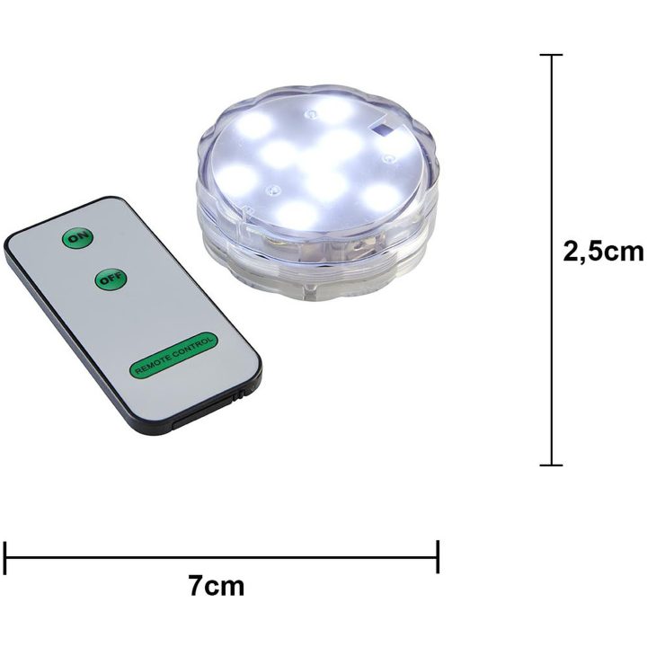 LED Lys Water Candle Transparent Star Trading – billede 9