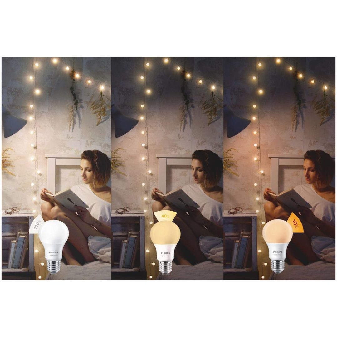 LED-pære "3-SceneSwitch", Normal, Mat, 8/5/2W, E27, 230V, Ph Philips – billede 2