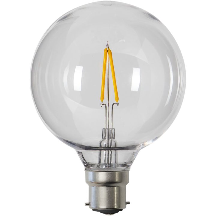 LED-pære B22 G95 Outdoor Lighting PC Cover Filament Star Trading – billede 4