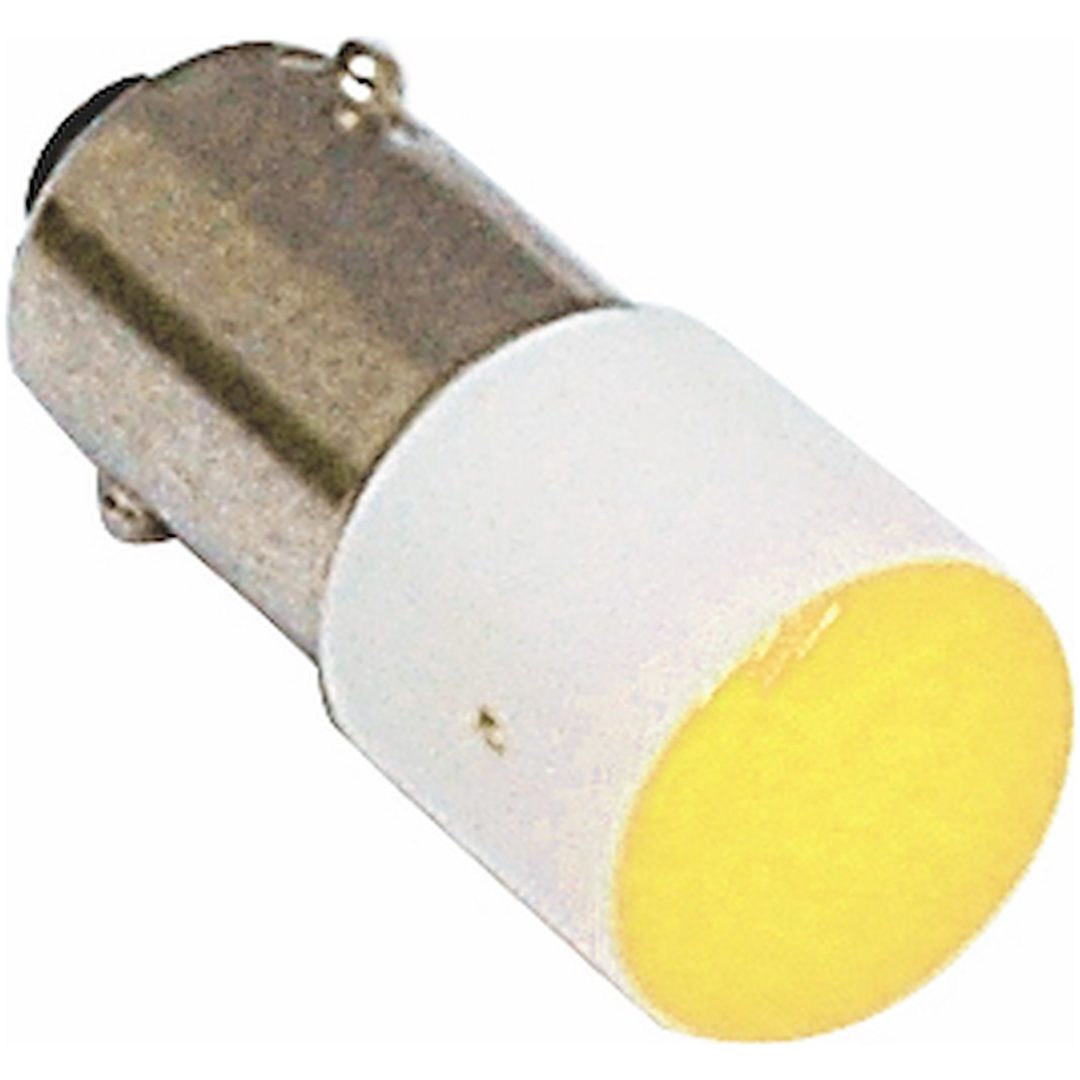 LED-pære, Ba9s, 230V AC, Gul MALMBERGS