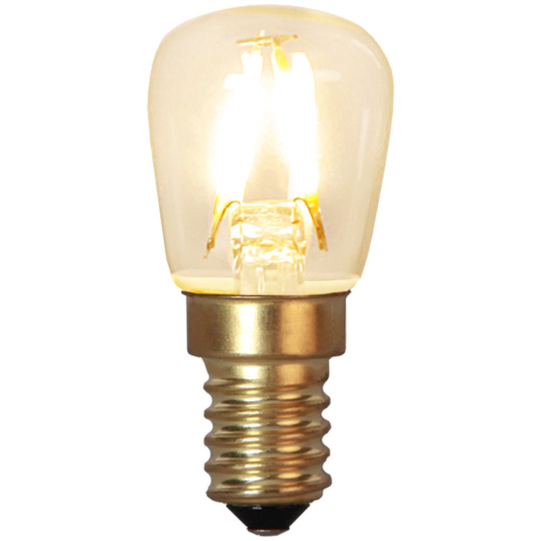 LED-pære E14 2-pak Soft Glow Transparent Star Trading – billede 7