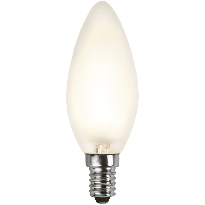 LED-pære E14 C35 Frosted Star Trading – billede 3