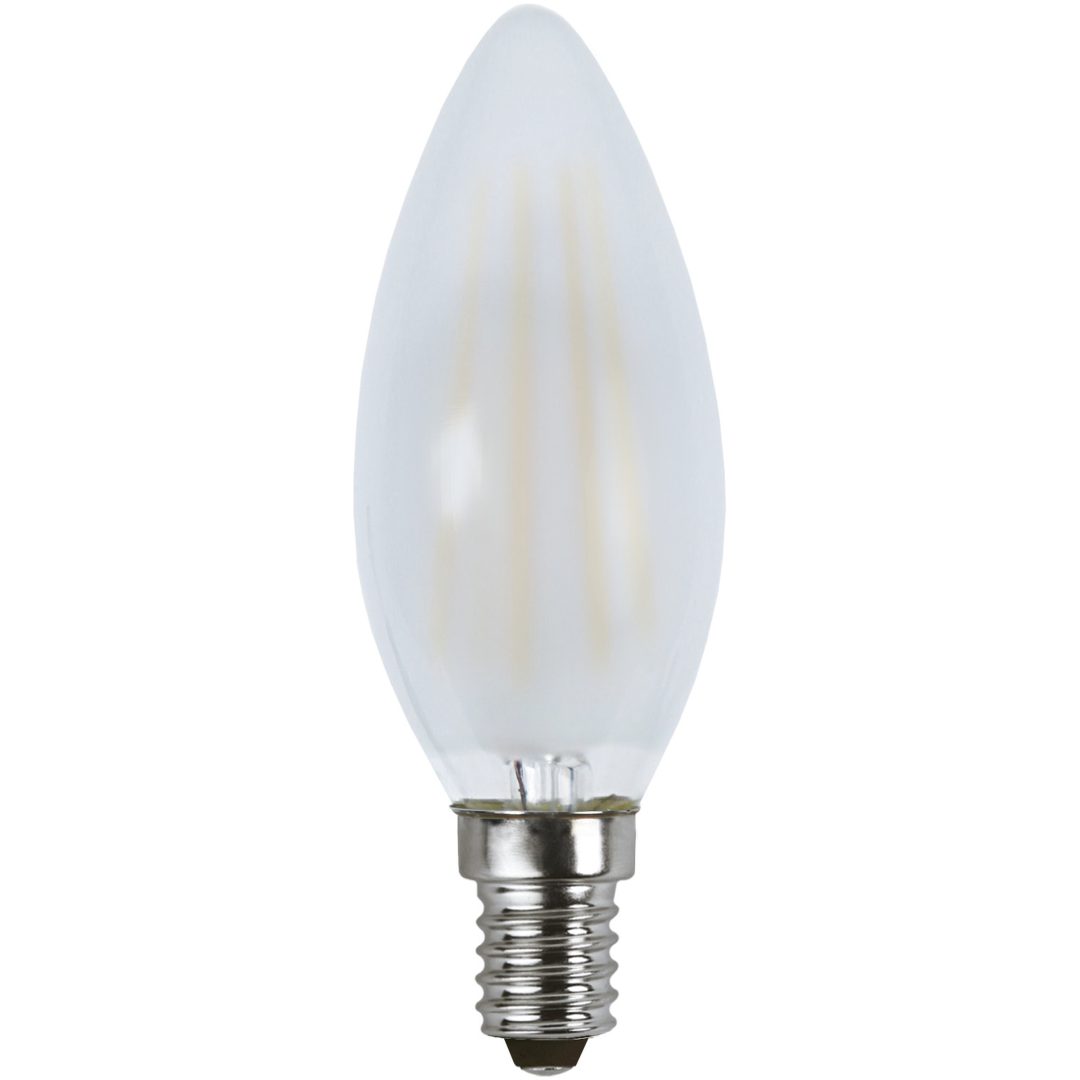 LED-pære E14 C35 Frosted Star Trading – billede 2
