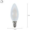 LED-pære E14 C35 Frosted Star Trading – miniature 7