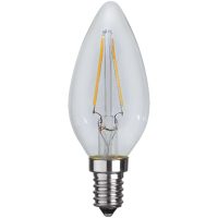 LED-pære E14 C35 Klar Star Trading