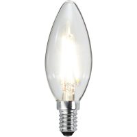 LED-pære E14 C35 Klar Star Trading