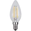 LED-pære E14 C35 Klar Transparent Star Trading – miniature 7