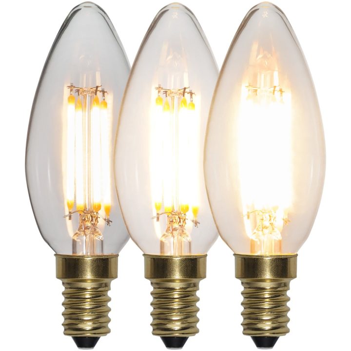 LED-pære E14 C35 Soft Glow 3-trins hukommelse STAR TRADING – billede 6
