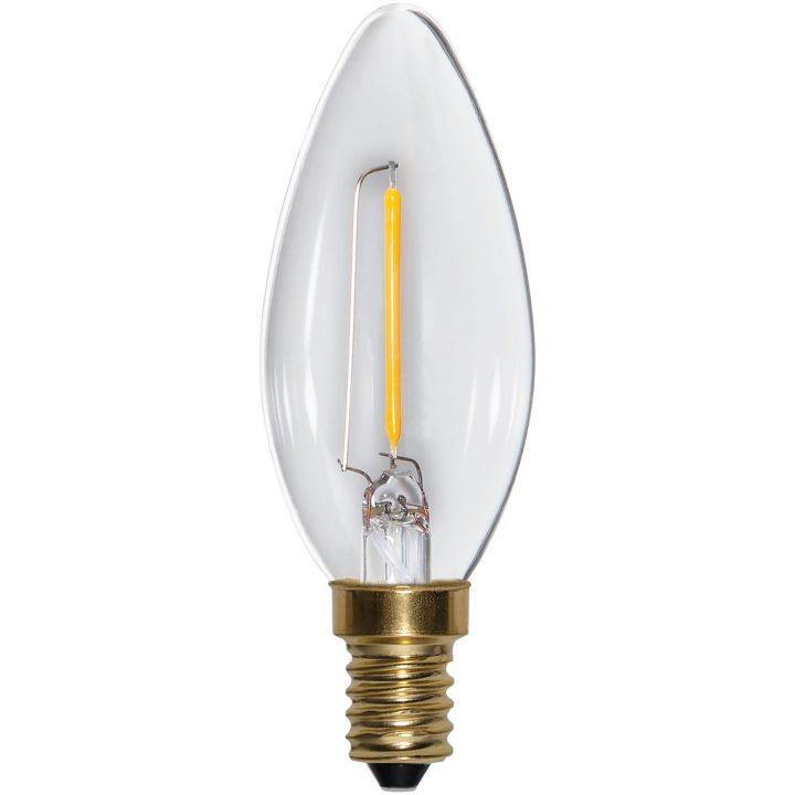 LED-pære E14 C35 Soft Glow Star Trading – billede 2