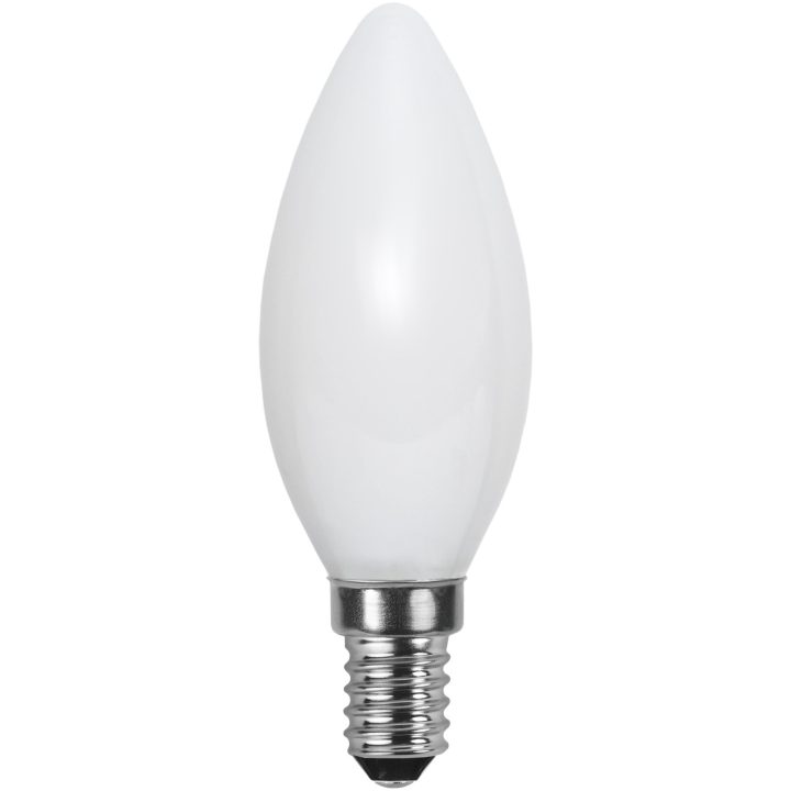 LED-pære E14 C37 Opaque filament RA90 Star Trading – billede 5