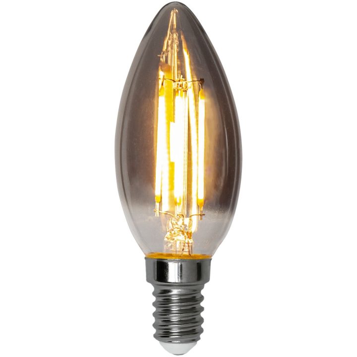 LED-pære E14 C37 Soft Glow Smoke 3-trins hukommelse STAR TRADING – billede 3