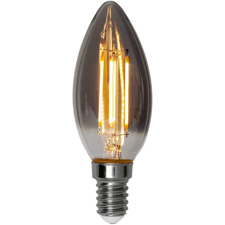 LED-pære E14 C37 Soft Glow Smoke 3-trins hukommelse STAR TRADING – billede 4