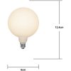 LED-pære E14 G80 Opaque Double Coating Hvid Star Trading – miniature 7