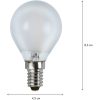 LED-pære E14 P45 Frosted Frostet Star Trading – miniature 4
